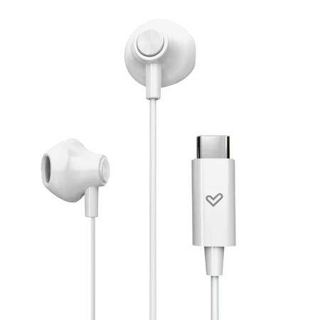 Auriculares Energy Sistem EasyPods Type C Cable Microfono - Blanco