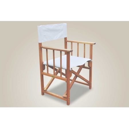 Sillón Director Plegable Ecomadera Eucaliptus Impregnado