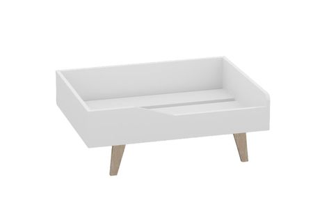 CAMA EMC CON PATAS PARA MASCOTAS BLANCO TUNDRA (SIMBA-BLA)