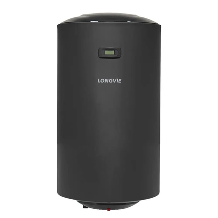 Termotanque Eléctrico Longvie 80L Potenciado 3000w 120L/H De colgar TEP80D