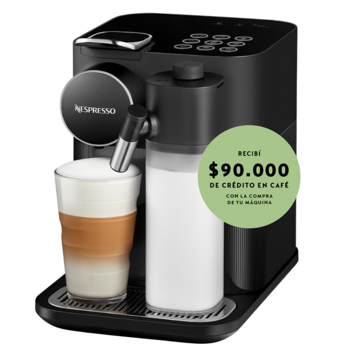 Cafetera Nespresso Gran Lattissima Black F541-AR-BK-NE - Vista 1