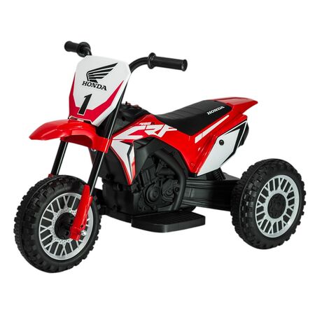 Moto a batería Honda CRF450 3 ruedas Cosco Roja