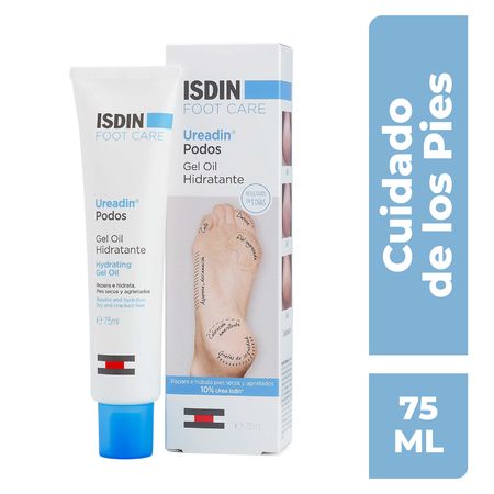 Gel Isdin Ureadin Podos Oil Pies Secos Agrietados 75 Ml