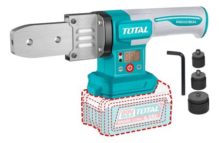 Termofusora A Bateria 320°c Total Twtli2018 20v + Boquillas