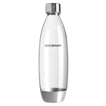 Botella 1 Litro Sodastream Metal Tapa Rosca Alta Calidad