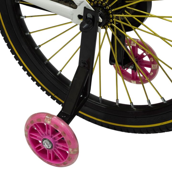Bicicleta GTS R16 Mountain Bike Rosa con Blanco - Vista 15