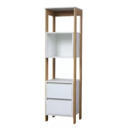 Aparador Mueble Organizador Estante Blanco  Cajones Blanco