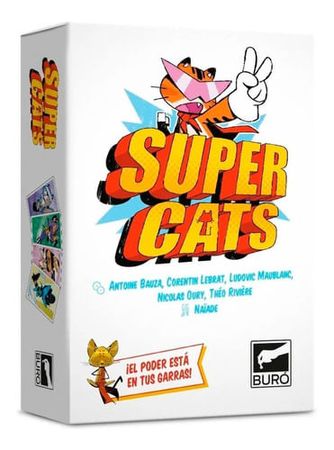 Super Cats Bureau De Juegos Juego De Mesa