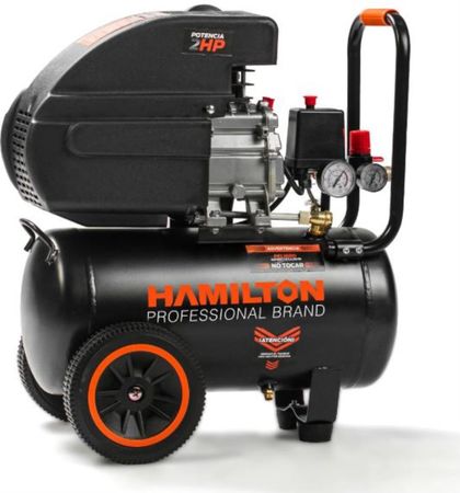 Compresor Aire Hamilton 24L Hcdm001 2Hp