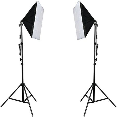 Kit de par de Trípodes Gadnic + Softbox Iluminación + Bolso Kit Profesional Fotografía