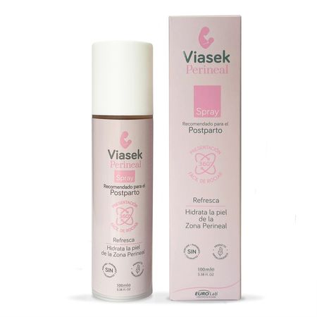 Viasek Perineal Spray Postparto Refresca E Hidrata 100 Ml
