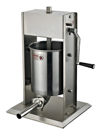 Embutidora Vertical 5 Lts Moretti Fillerpro-5 Acero Inox.