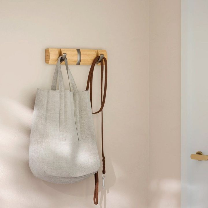 Perchero Rebatible De Pared Umbra Flip 3 Ganchos - Vista 3