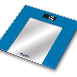 Aspen Balanza Digital De Vidrio B010 Azul 150kg