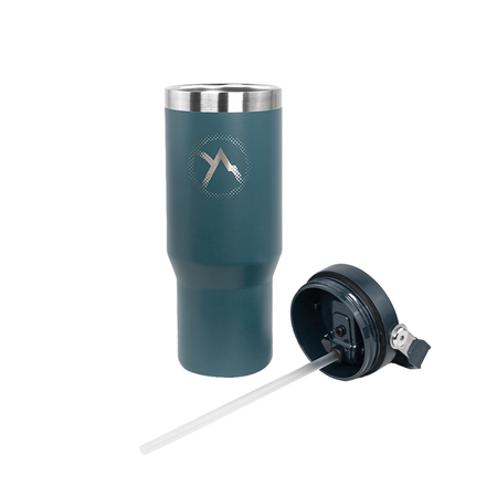 Vaso Termico Cafe Discovery Taza Termica Acero Inoxidable 900 ml Ideal Te Agua 16448 Azul Oscuro