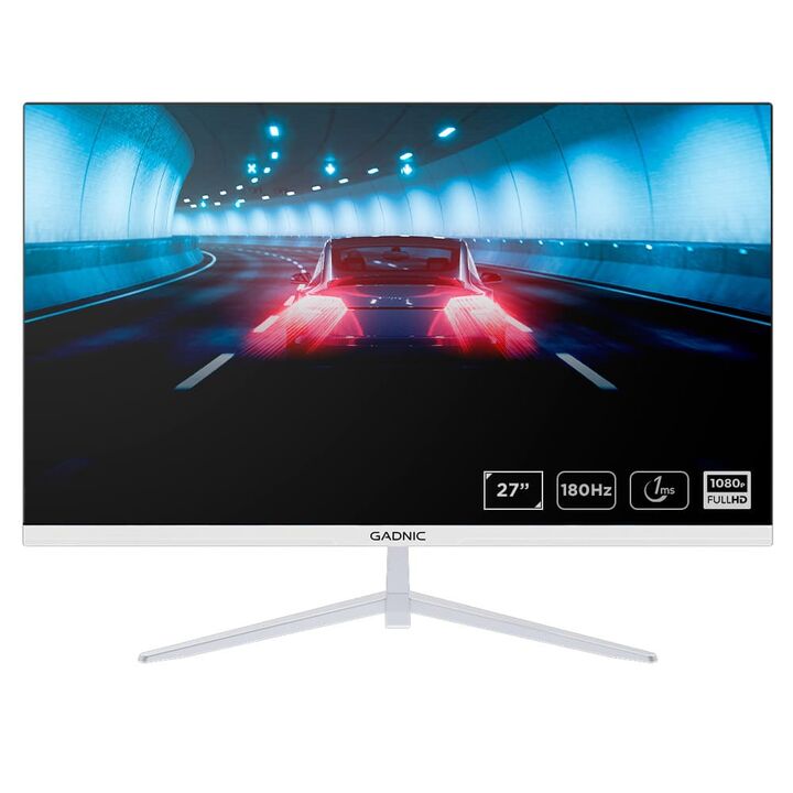 Monitor Gaming Gadnic 27 Plana IPS FHD 165 Hz Sin Bordes 1 Ms - Vista 1