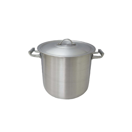 Olla Aluminio Gastronómica Reforzada N°45 Fiamaj Plateado