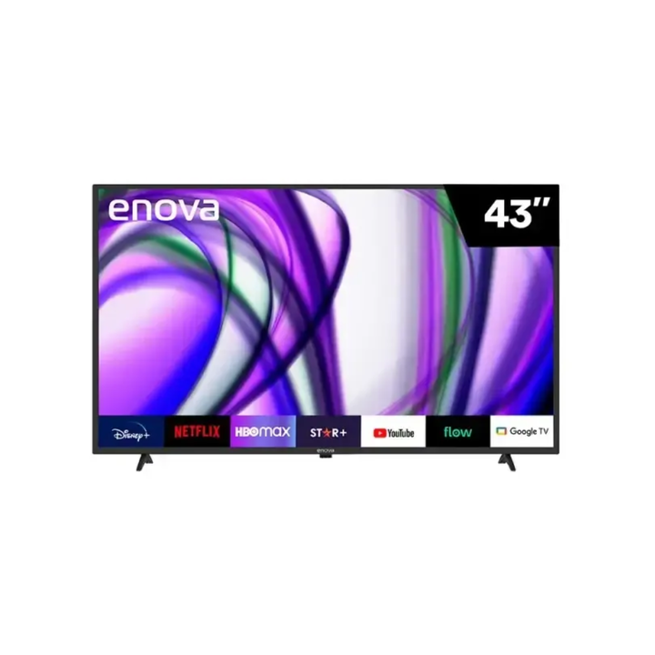 Led Smart TV Enova 43 Full HD Frameless Google TV - Vista 1