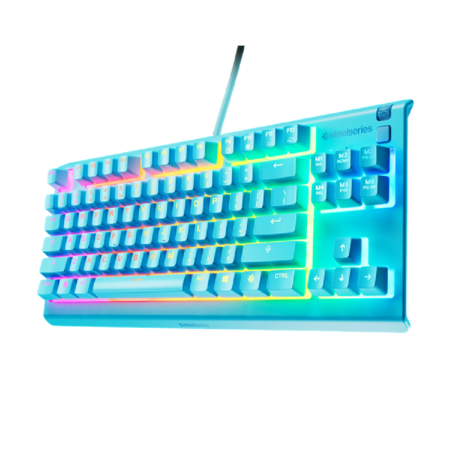 Teclado SteelSeries Apex 3 TKL - Aqua