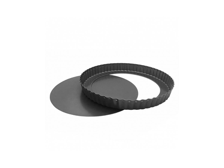 Tartera Baja Desmontable 26 Cm Teflón Antiadherente Premium Gris Oscuro