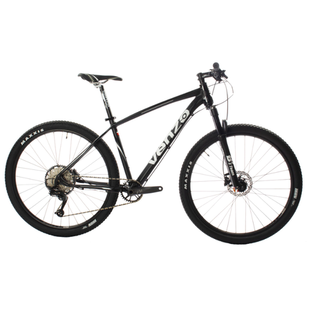 Bicicleta MTB Venzo Vulcan R29 Monoplato 12V Negro/Negro Disco Hidr. Talle L