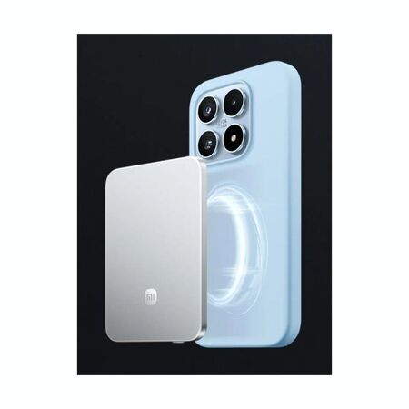 XIAOMI CARGADOR PORTATIL SUPER SLIM MAGNATIC 5000mah SILVER Y BLACK