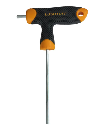 Llave Allen Hexagonal Mango T 4 X 100mm Lusqtoff L6808 Cromo
