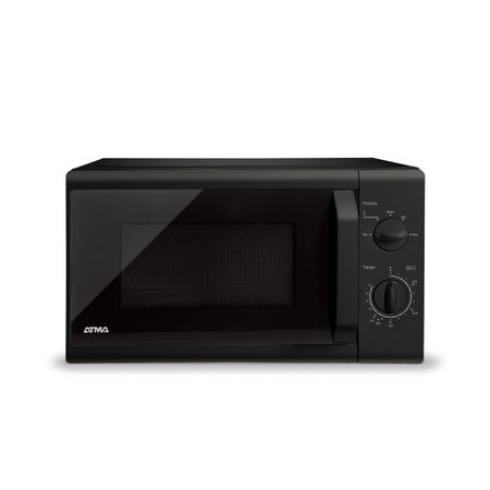 Microondas Rotativo Atma 20 Litros Negro Matrb20uap