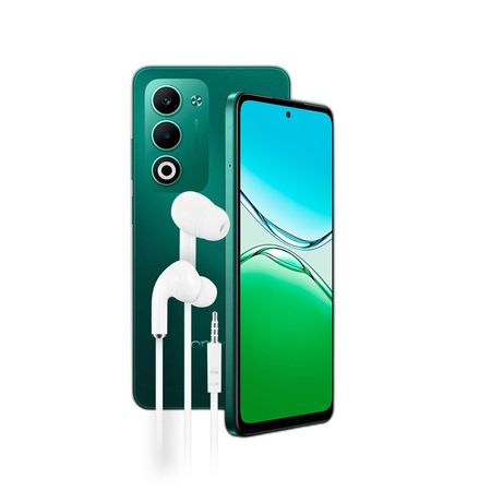 Combo Oppo A5 4G 4+256GB Verde + Auriculares Dekkin