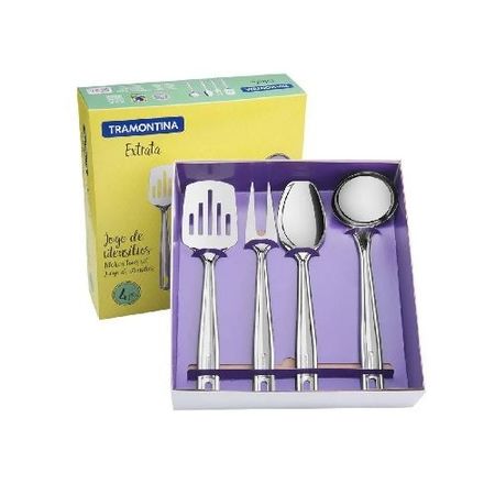 Jgo de Utensillos 4 pzas Extrata