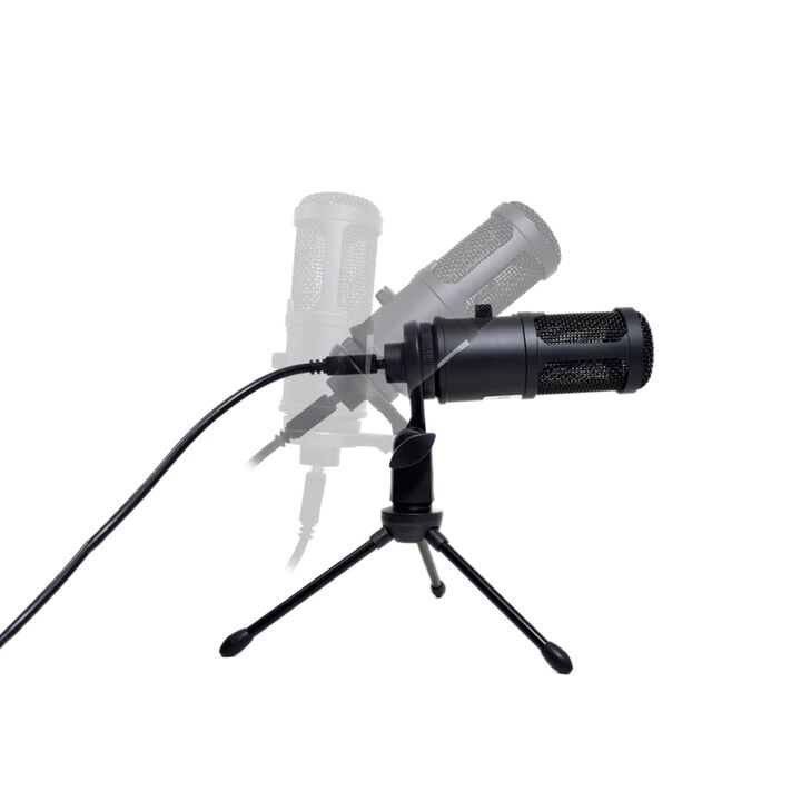 MICRÓFONO NISUTA USB CONDENSADOR (C:NEGRO NSMICG4) - Vista 2