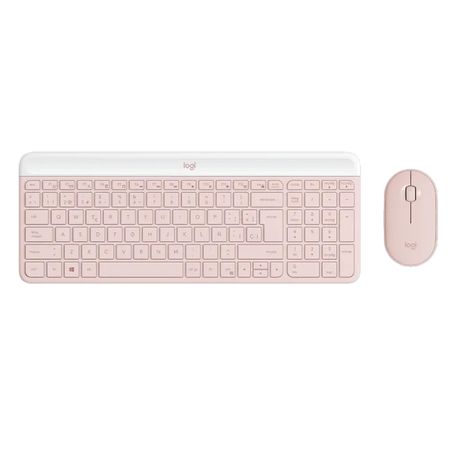 Teclado y Mouse Logitech Wir MK470 Slim Rose 920-011312