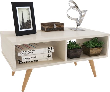 Mesa De Centro Delos Esc Dl889 Fineline Crema