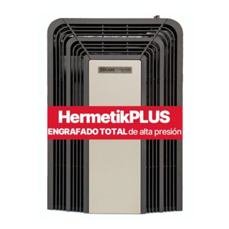CALEFACTOR ESKABE TIRO BALANCEADO 2.0 MULTIGAS TITANIUM C/TERMOSTATO Y AROMATIZADOR - 91774