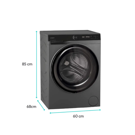 Lavarropas Candy 11,5Kg Inverter 1400 RPM Gris Bs411b9g-12