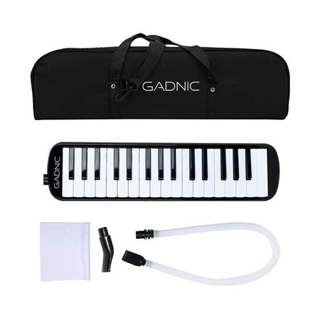 Flauta Melódica Gadnic Piano 32 Teclas Rojo