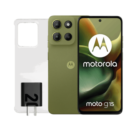 Celular Motorola Moto G15 128GB Verde