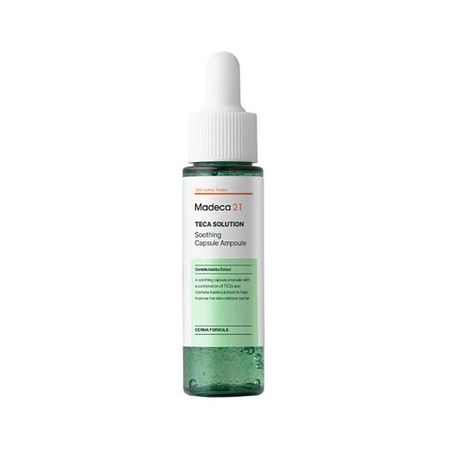 MADECA21 Teca Solution Soothing Capsule Ampoule 30ml - Ampolla Facial Calmante e Hidratante con Complejo TECA