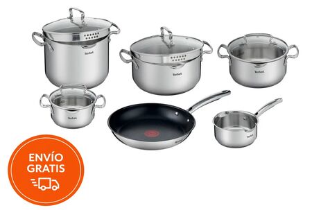 Batería De Cocina Juego De Ollas Cacerola 10 Piezas G732SA55