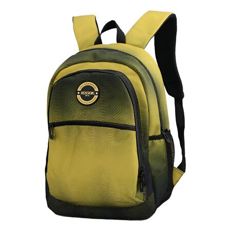 Mochilas Escolares Kossok Praga Urbana Secundario Reforzad Amarillo