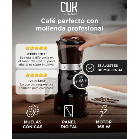 Molinillo De Café Profesional Gadnic CG165