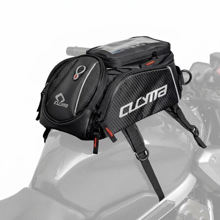 Mochila Para Tanque Moto Cucyma Compartimiento Celular 6 Litros