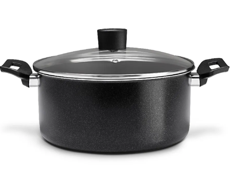 Cacerola 24 x 11 cmn Negro Brinox 7190/461