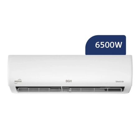 Aire Acondicionado BGH Silent Air Inverter 6500W A++ en modo frío y A en modo calor BSI65WCLW