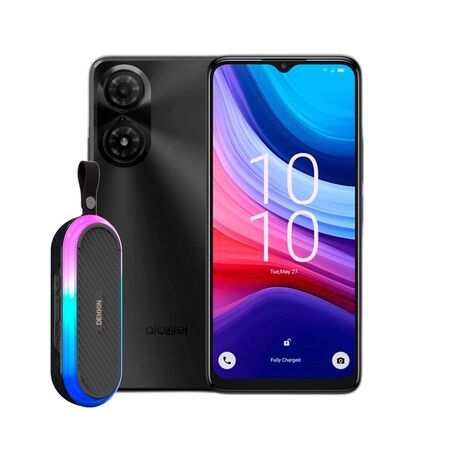 Combo Alcatel A31 Pro 3+64GB Gris + Parlante Bluetooth 16W Dekkin