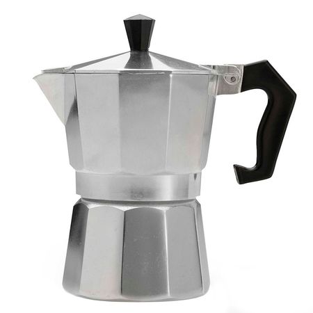 Cafetera Gadnic Moka Express manual plateada italiano  3 Tazas