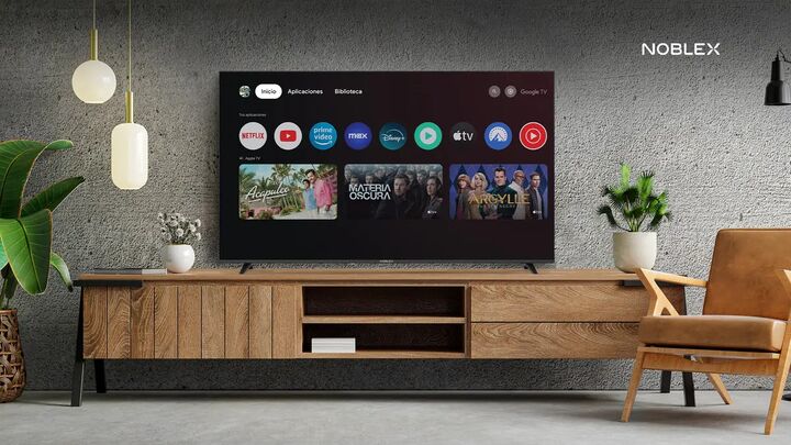 Smart Tv Noblex 65 Uhd 4k Google Dv65x8580 - Vista 3