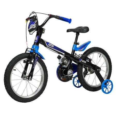 Bicicleta de paseo R16 GTS con caramañola Azul
