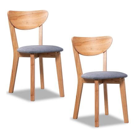 Pack x Sillas Nordicas Escandinavas Madera Paraiso