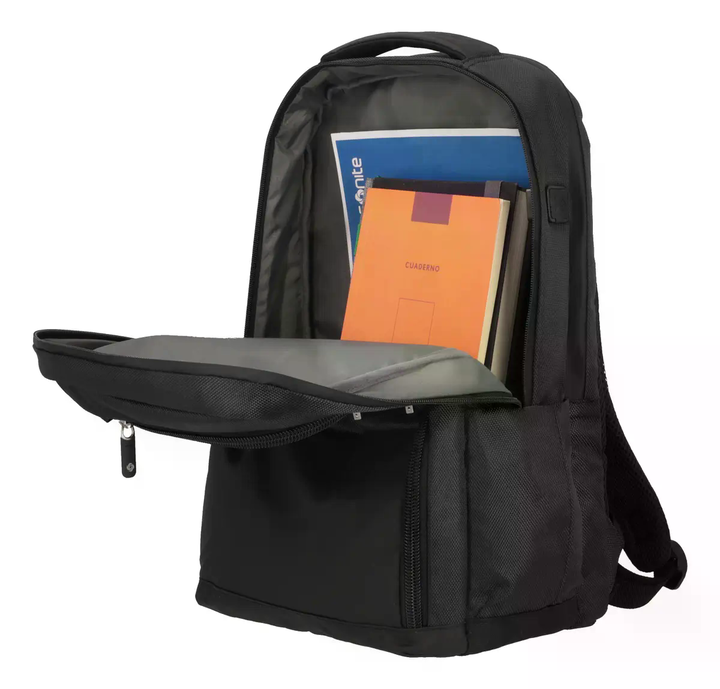 Mochila Samsonite New Avant Negra Negro - Vista 4
